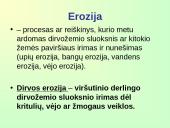 Dirvos erozija ir jos mažinimo būdai 9 puslapis