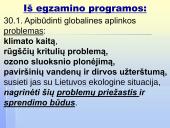 Globalinės aplinkos apsaugos problemos: klimato kaita, rūgštūs krituliai 2 puslapis