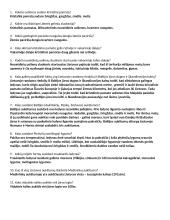 Geologinė sandara ir paviršius 2 puslapis