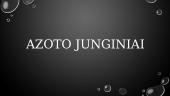 Azotas (N, lot. Nitrogenium; išvertus iš graikų kalbos – „nepalaikantis gyvybės") 6 puslapis