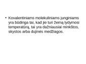 Cheminiai ryšiai tarp atomų 11 puslapis