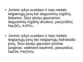 Cheminiai ryšiai tarp atomų 17 puslapis