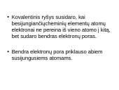 Cheminiai ryšiai tarp atomų 3 puslapis