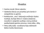 Gamta ir žmogus K. Donelaičio ,,Metuose“ 11 puslapis