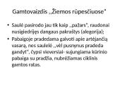 Gamta ir žmogus K. Donelaičio ,,Metuose“ 10 puslapis