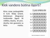 Vandens kiekis įvairiuose organizmuose 7 puslapis