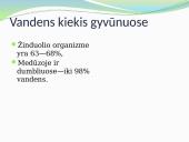 Vandens kiekis įvairiuose organizmuose 10 puslapis