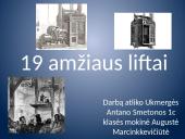 19 amžiaus liftai