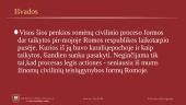 Romėnų teisė. Civilinis procesas 8 puslapis