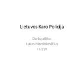 Lietuvos Karo Policija