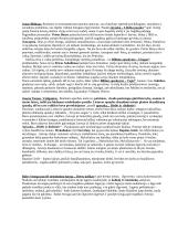 Literatūros autorių konspektai 2 puslapis