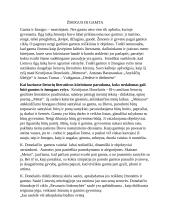 Žmogus ir gamta (kalbėjimas)