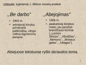 Moralinės skriaudos tema Jono Biliūno novelėse 16 puslapis