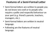 Writing semi-formal letter 18 puslapis