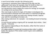 Writing semi-formal letter 20 puslapis