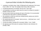 Writing semi-formal letter 7 puslapis