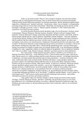 Gyvenimo prasmės tema literatūroje (Sarbievijus, Šekspyras)