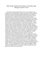 Balys Sruoga - žmogus tvirtos dvasios, kuri perėjusi  ugnį,  išliko gryna, skaisti ir tvirta