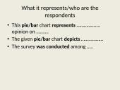 Describing pie charts and bar charts 2 puslapis
