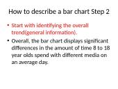 Description of graphs, bar charts and pie charts 13 puslapis