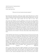 What gave me the most inspiration during the pandemic?