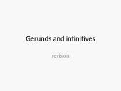 Gerunds and infinitives
