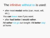 Gerunds and infinitives 12 puslapis