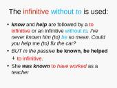 Gerunds and infinitives 14 puslapis