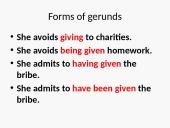 Gerunds and infinitives 19 puslapis