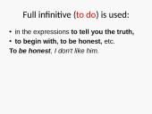 Gerunds and infinitives 6 puslapis