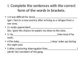 Gerunds/infinitives 2 puslapis