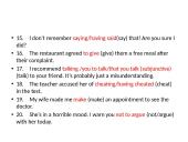 Gerunds/infinitives 13 puslapis