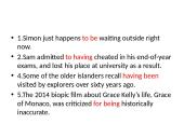 Gerunds/infinitives 10 puslapis