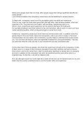 Compulsory social hours