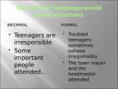 Opinion essay (Structure, topic sentence and vocabulary) 16 puslapis