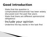 Opinion essay (Structure, topic sentence and vocabulary) 3 puslapis