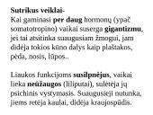 Apie endokrininę sistemą 8 puslapis