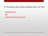 Fermentų veikimo specifiškumas 16 puslapis