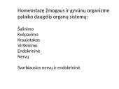 Homeostazė, jos samprata 6 puslapis