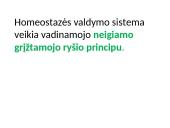 Homeostazė, jos samprata 8 puslapis