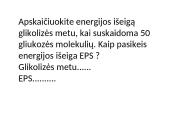 Aerobinio kvėpavimo etapai 13 puslapis