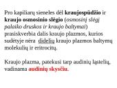 Vidaus terpė – tai aplinka, kurioje funkcionuoja ląstelės, audiniai, organai ir organų sistemos 2 puslapis