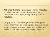 Albero Kamiu gyvenimas ir kūryba 2 puslapis