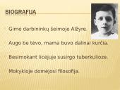 Albero Kamiu gyvenimas ir kūryba 3 puslapis