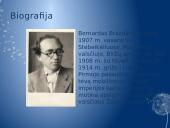 Bernardas Brazdžionis – lietuvių prozininkas, poetas, dramaturgas, spaudos darbuotojas, muziejininkas, literatūros kritikas 3 puslapis