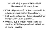 Olesiaus išgyvenimų raida (schema) 5 puslapis