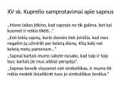 Olesiaus išgyvenimų raida (schema) 7 puslapis