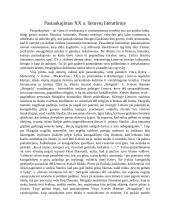 Pasiaukojimas XX a. lietuvių literatūroje