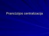 Prancūzijos centralizacija