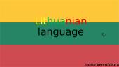 About Lithuanian language